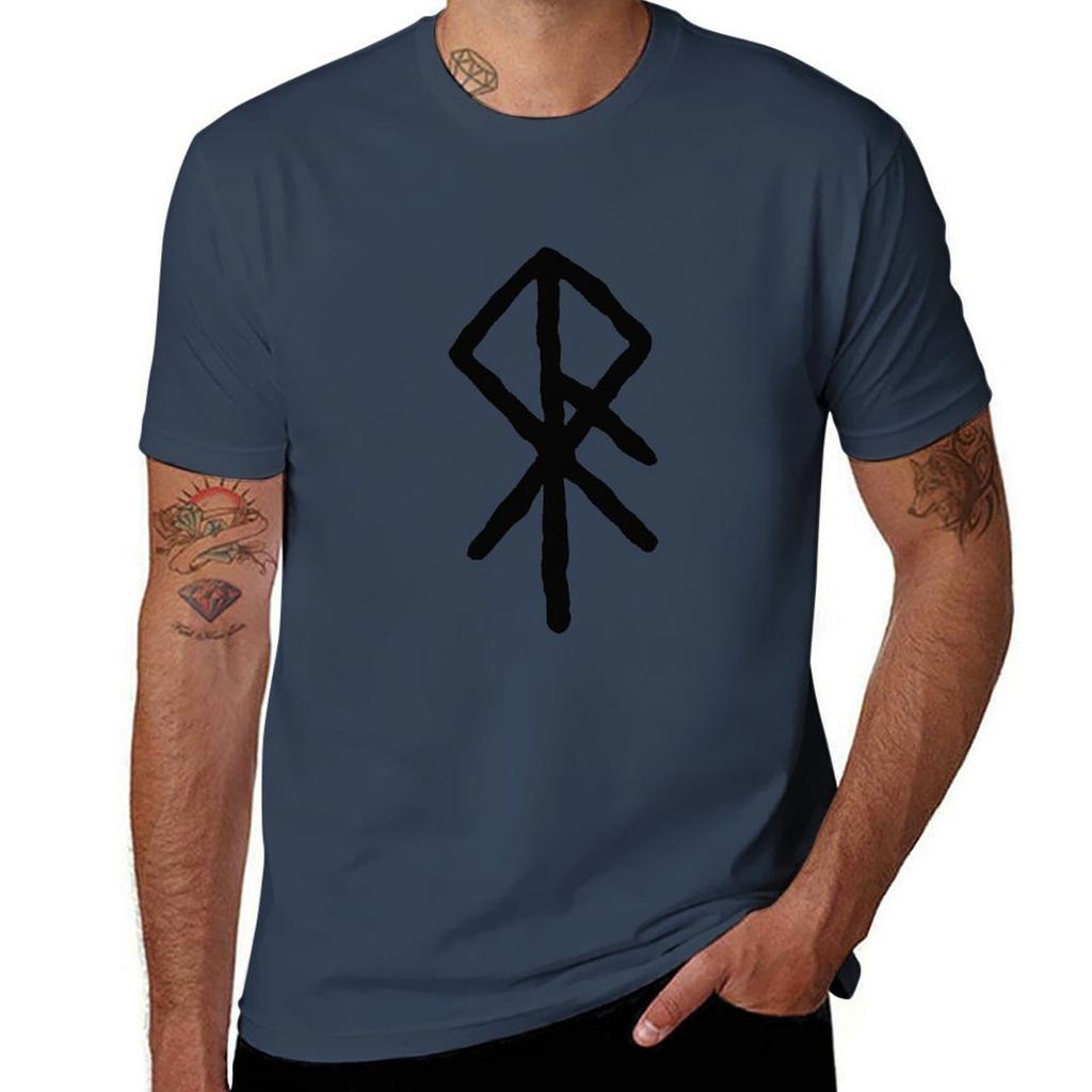 bind wisdom rune TShirt Modern Print Casual TShirt