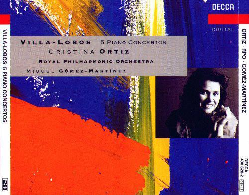 

CD VILLA-LOBOS, ORTIZ, MARTINEZ; RPO - Villa 4306282 Decca 1992 UK Classical Used