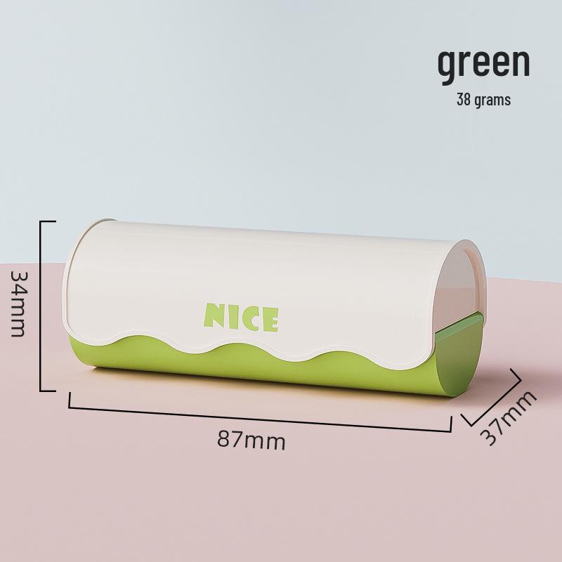 Foldable Washable Lint Roller for Clothes and Pet Hair Removal зелёный