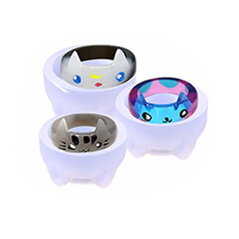 3pcs Ring Resin Molds For Jewelry Rings Silicone Casting Molds For DIY Rings Jewelry Silicone Mold Tools For Clay Epoxy Resin