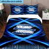 3pcs Birming-ham Football Club Printed Bedding Set Duvet Cover Closure Includes 1 Duvet Cover & 2 Pillowcases Bedding Sets Home Decor Gifts