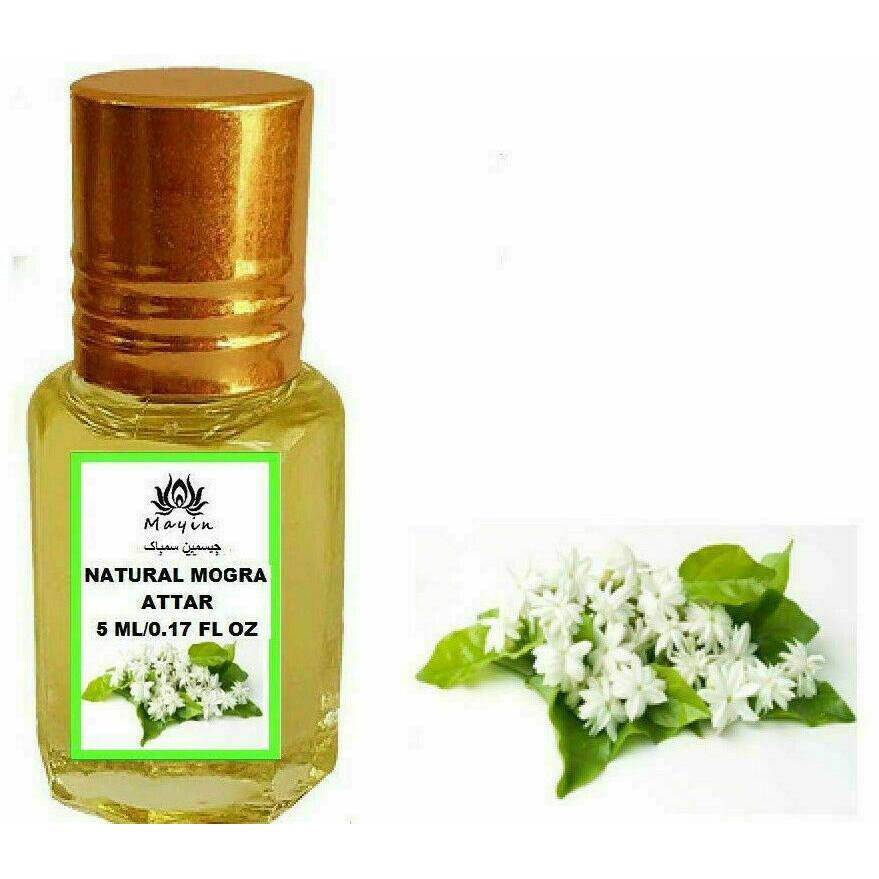 

Mayin Natural Mogra Attar Perfume For Men and Women 5 ml IQN677