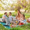 Picnic Blanket Beach Mat Insulation Waterproof Handle Lightweight Thick 200x200