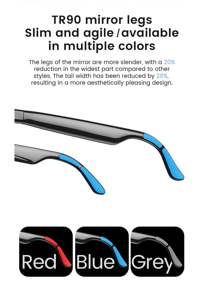 Bluetooth Noise-Canceling Electrochromic Smart Glasses for Calls and E-sports Cycling