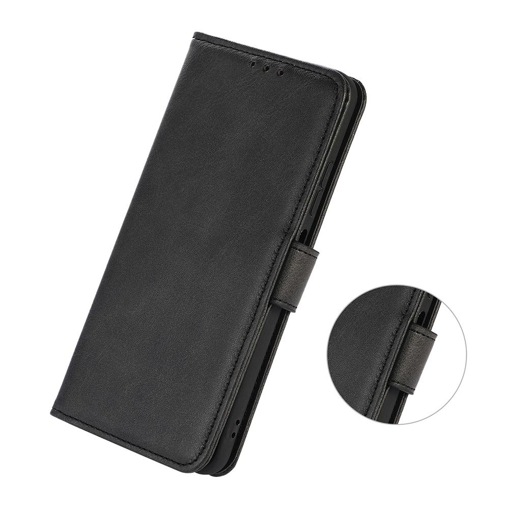 Etui dla Samsung Galaxy A36 5G Skórzane etui portfelowe z teksturą skóry bydlęcej ze stojakiem