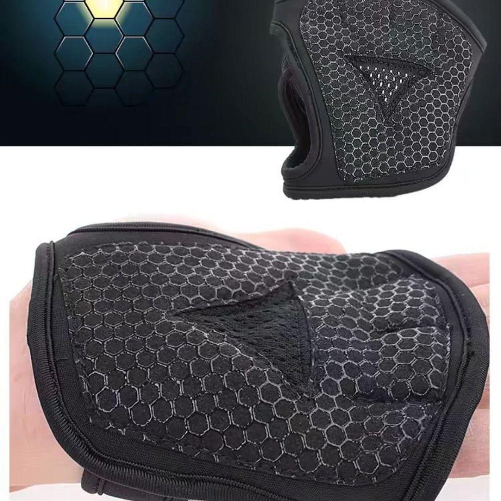 1 Pair Women Palm Protector Gloves Non-slip Weightlifting Hand Protect Pads  Women