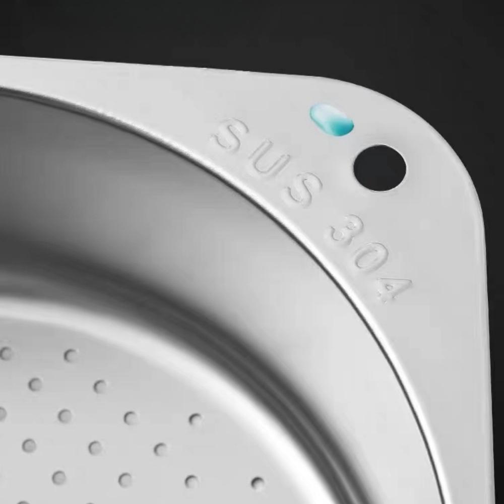 1pc 304 Stainless Steel Sink Drain Basket Triangular Sink Kitchen Sink Wash Basin Leftovers Filter Holder