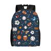 Sac à dos à lacets de baseball Sacs à dos style outdoor Sacs d'école motif designer étudiant Sac à dos esthétique