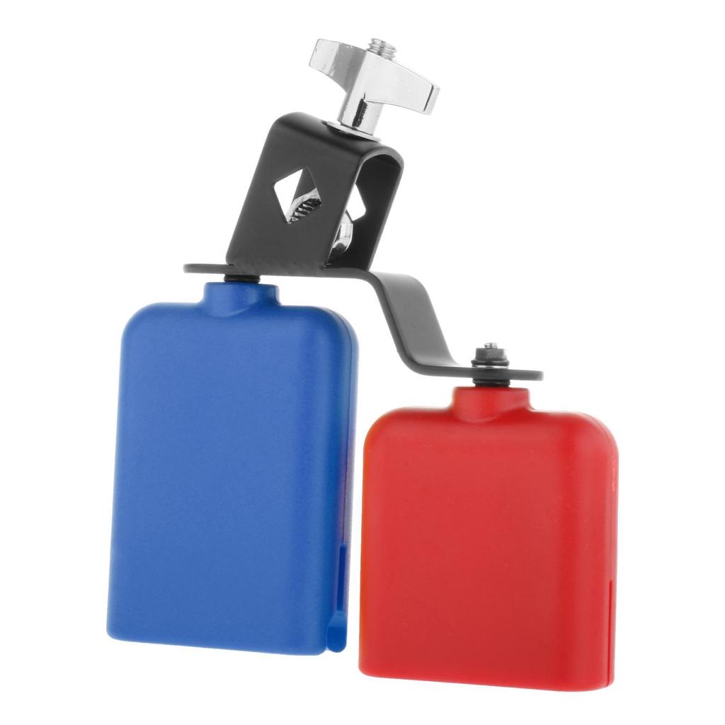 Sound Knocker Drum Part Musical Instrument Cowbell Double Mounted Accessories