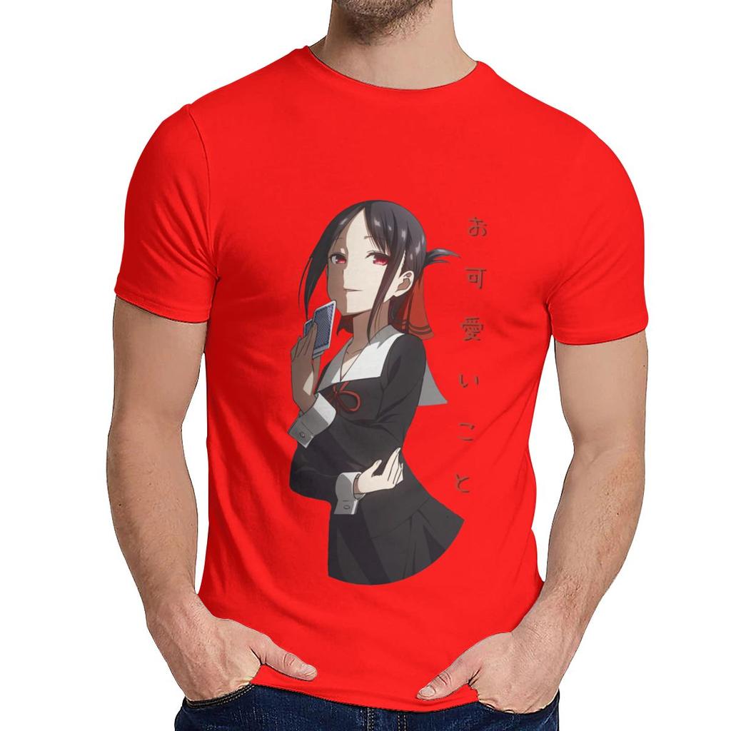 Miękki Cienki Kaguya Okawaii Koto Koszulka Anime Kaguya Sama Miłość To Wojna Shinomiya Kaguya Krótka