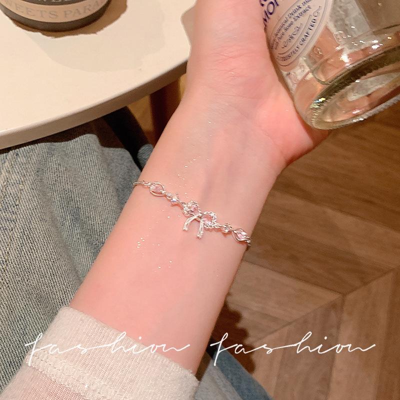 Female Light Luxury Niche Bow Bracelet