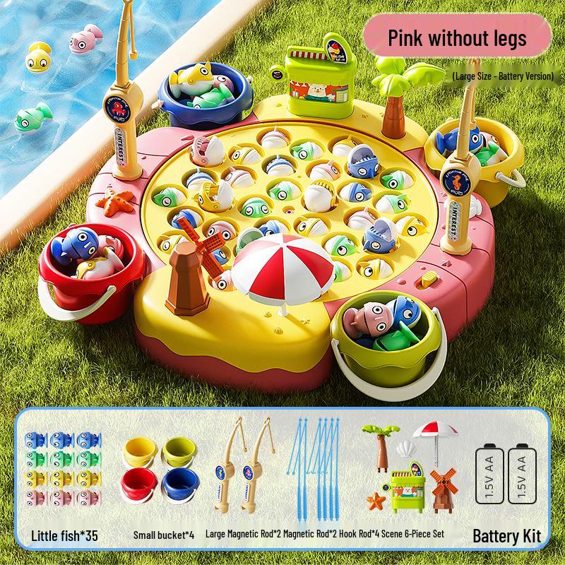 Educational Magnetic Fishing Toy for Toddlers Aged 1-3 Years