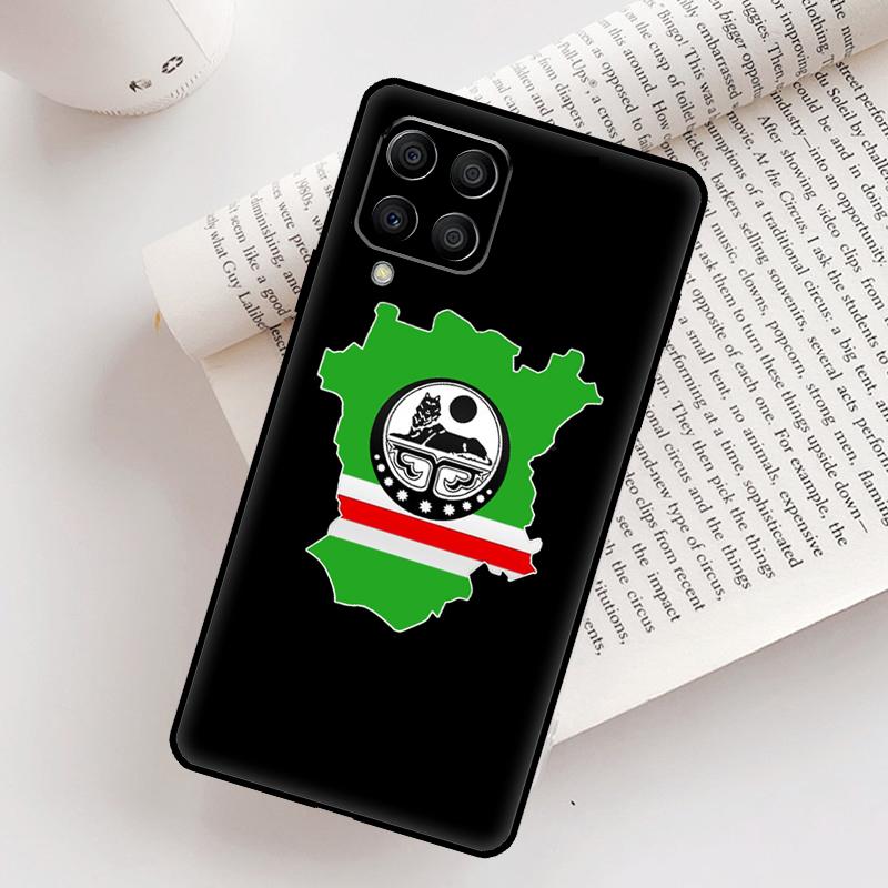 Chechen Flag Case For Samsung Galaxy M52 M06 M16 M36 M56 M33 M15 M55 M31 M13 M12 M14 M53 M32 M35 M34 M54