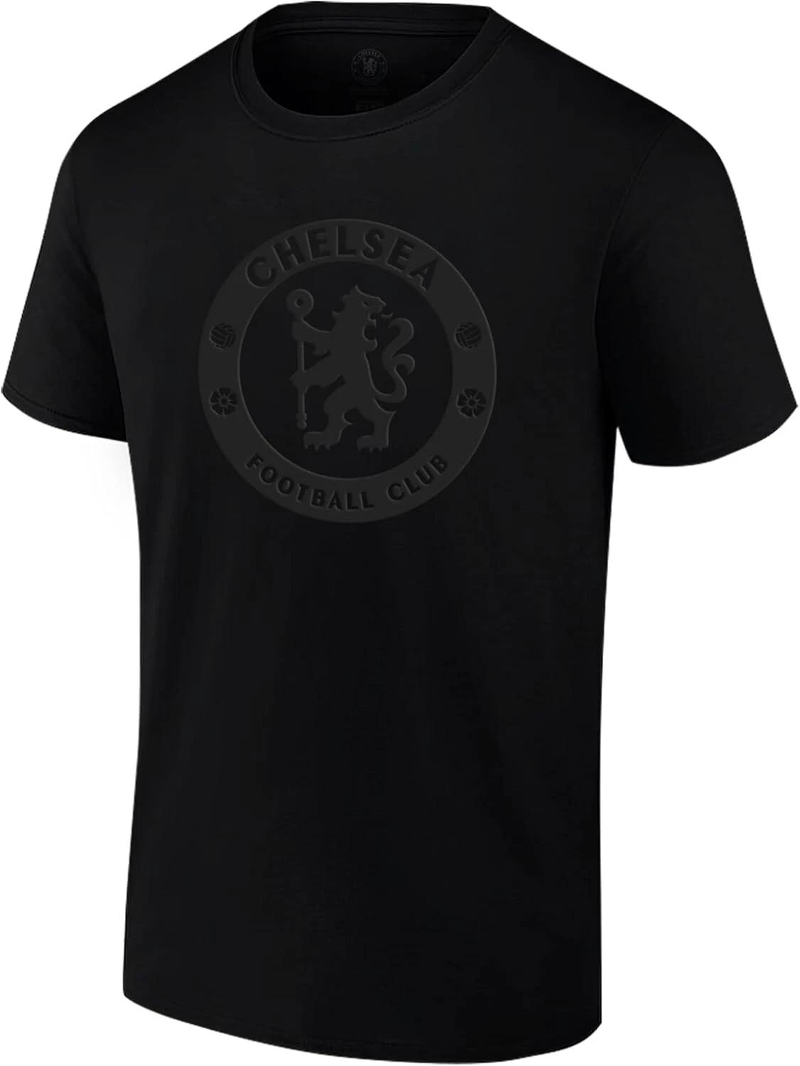 2025 Chelsea Official Licensed Blackout Soccer Tee Soccer T-Shirt - Blackout Men S
