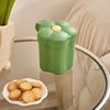 1 mini flower shaped household desktop trash can, suitable for bathrooms, bedrooms, and desktops