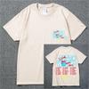 Nuova T-shirt Hip Hop Estiva Uomo Donna Cactus Jack Harajuku T-shirt WISH YOU WERE HERE Stampa Lettere Magliette Top