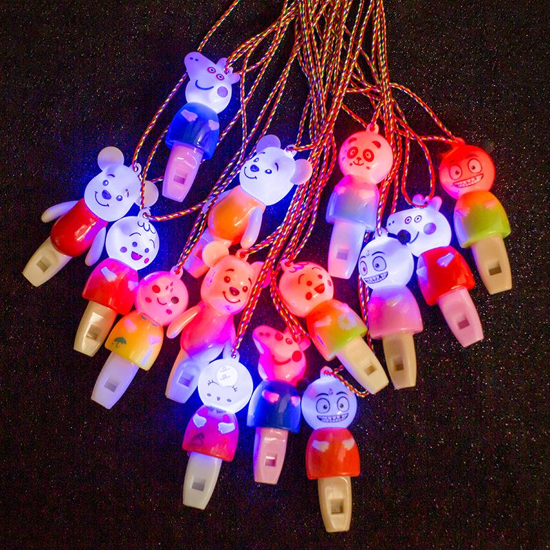 Leuchtpfeife mit Lanyard - Kreatives Spielzeug für Kinder, Ideal für Kindergarten Geschenke und Werbeaktionen.