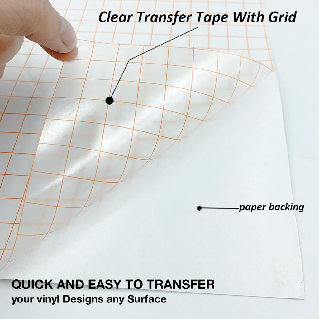 Set, Multicolor, Permanent Adhesive Vinyl Roll, 1 Pack. Transfer Film Easy To Use, Suitable for Party Decorations, Stickers, Car Decals.