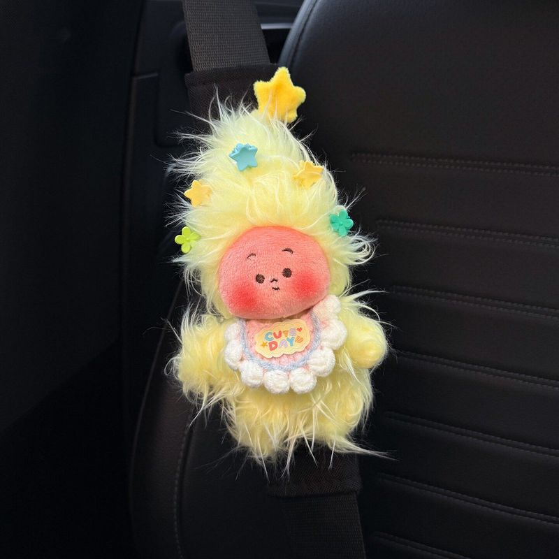 

Car Seatbelt Shoulder Pad Star Pattern Car Interior Seatbelt Decoration Anti-Wear Clothing for All Seasons Cute for Women [Black for All Seasons] Messy in the Strong Wind