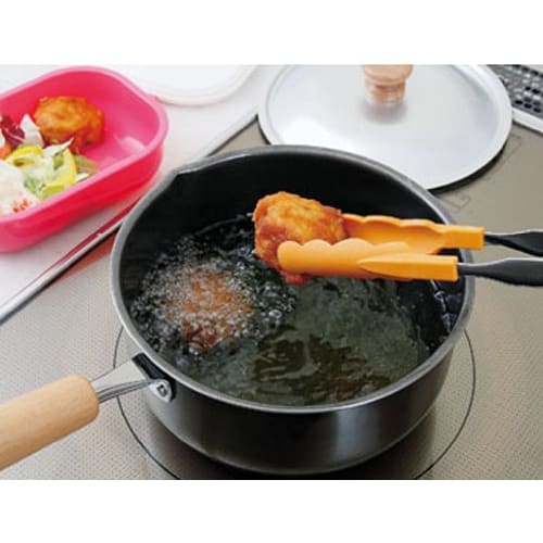 Summit Industries Iron Pan Style IH Mini Fryer, 16cm, with Lid