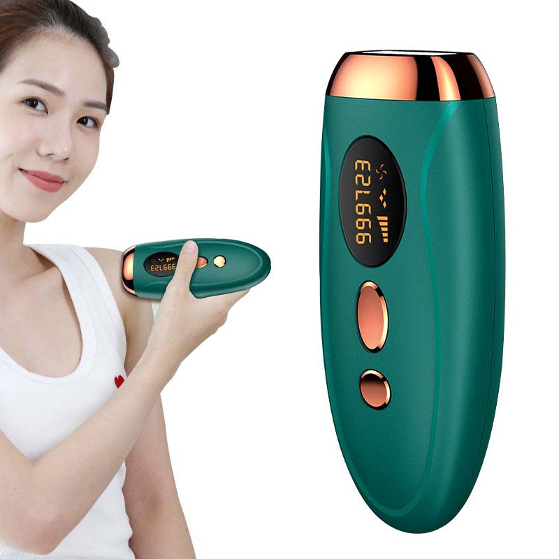 Portable LCD Display Electric Epilator Machine Flashes IPL Hair Removal Professional and Household Use