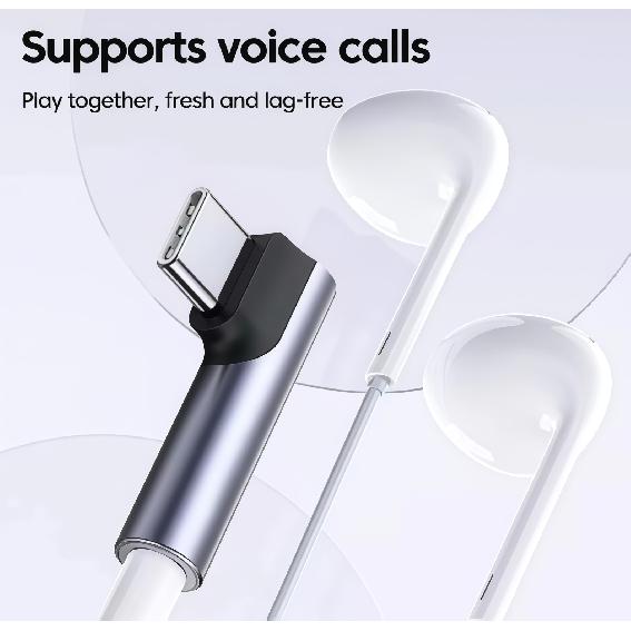 USB Type C To 3.5 Jack Earphone Adapter USB-C 3 5mm Audio Converter For Phone 17 16 15 Pro and More 3