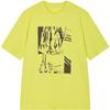 JNBY 2025 Autumn Comic Print Cotton Short Sleeve T-Shirt