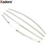For Kia Sportage 2010 2011 2012 2013 2014 Stainless Steel Upper Window Frame Sill Trim Molding Garnish Strip Car Accessories
