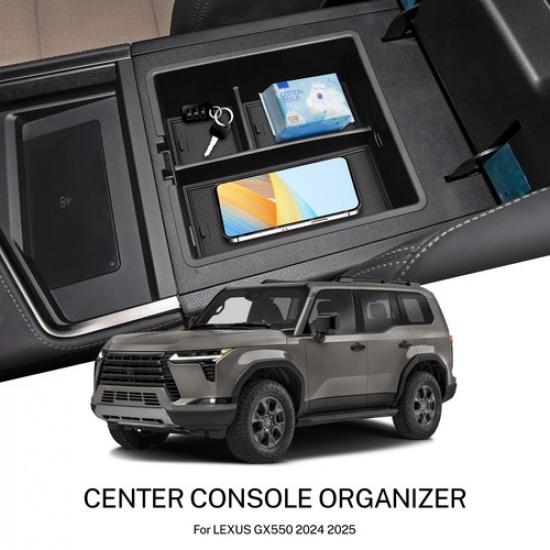 

Для Lexus GX550 2024-2025 Органайзер-поддон в центральный подлокотник