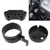 M32K-Side Mount Speedometer Relocation Bracket with Handlebar Clamps Kit for Harley Sportster 883 1200 Iron 48 Roadster 72