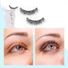 Z LRAQI BEAUTY Magnetic False Eyelashes Natural Looking False Lashes Fake Eyelashes with Curler for Eye Makeup No Glue