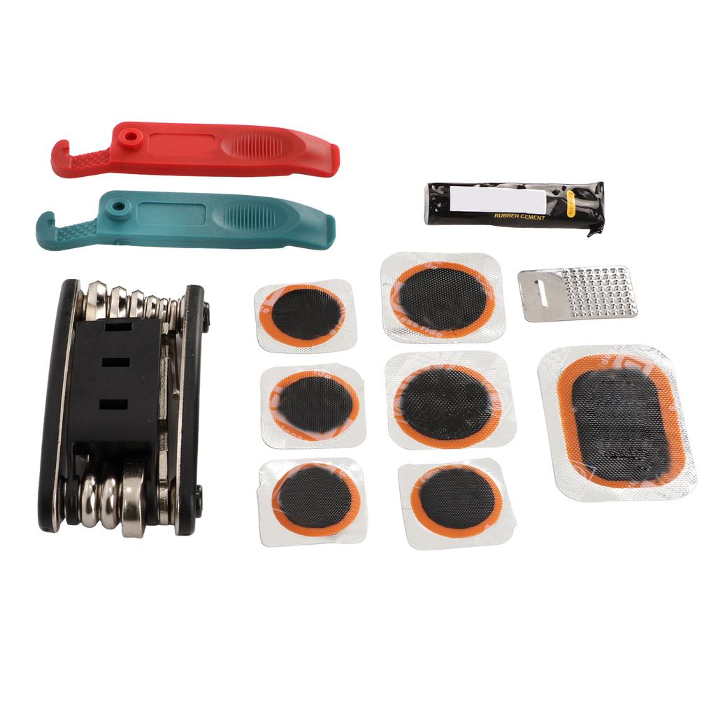 DUUTI Bicycle Repair Tools Nylon Tire Lever Tire Patches Multifunctional Maintenance Kit