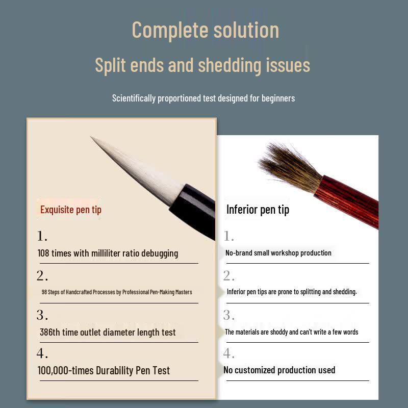Tan Yexuan Professional Chinese Calligraphy Brush Sets