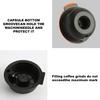 180/60ml Reusable Refillable Coffee Filter Plastic Capsule Cup Strainer Home Office Cafe Accessories