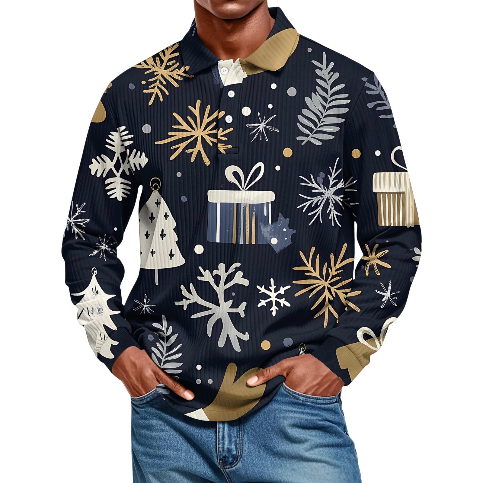 

Мужская повседневная рубашка свободного кроя однотонная с длинным рукавом XXL тёмно-синий