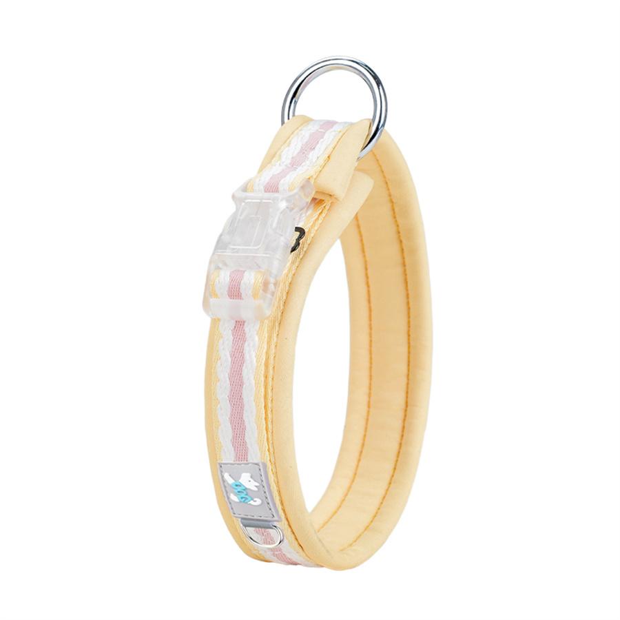 

CP500 Ошейник для собак для средних и крупных собак Мягкий неопреновый ошейник с подкладкой Нейлоновый прочный регулируемый ошейник для питомцев Принадлежности S