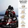 1Pc Michael Jackson King'S Legacy Blanket Soft Throw Blanket For Home Bedroom Bed Sofa Travel Office Solid Christmas Blanket