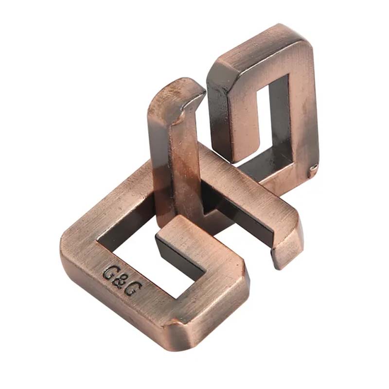 Metal 3D Jigsaw Puzzle Solving Toys Puzzle Unlocking Ring Buckle Children Adult Puzzle Games Leisure Puzzle Games