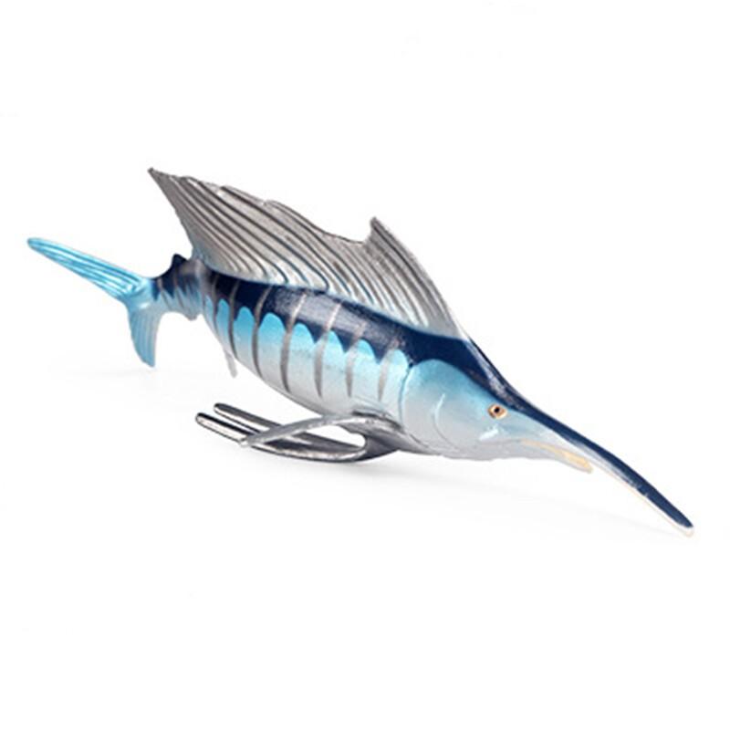 Swordfish Action Figure Model Toy Realistic Ocean Role Play Toys for Kids Gifts