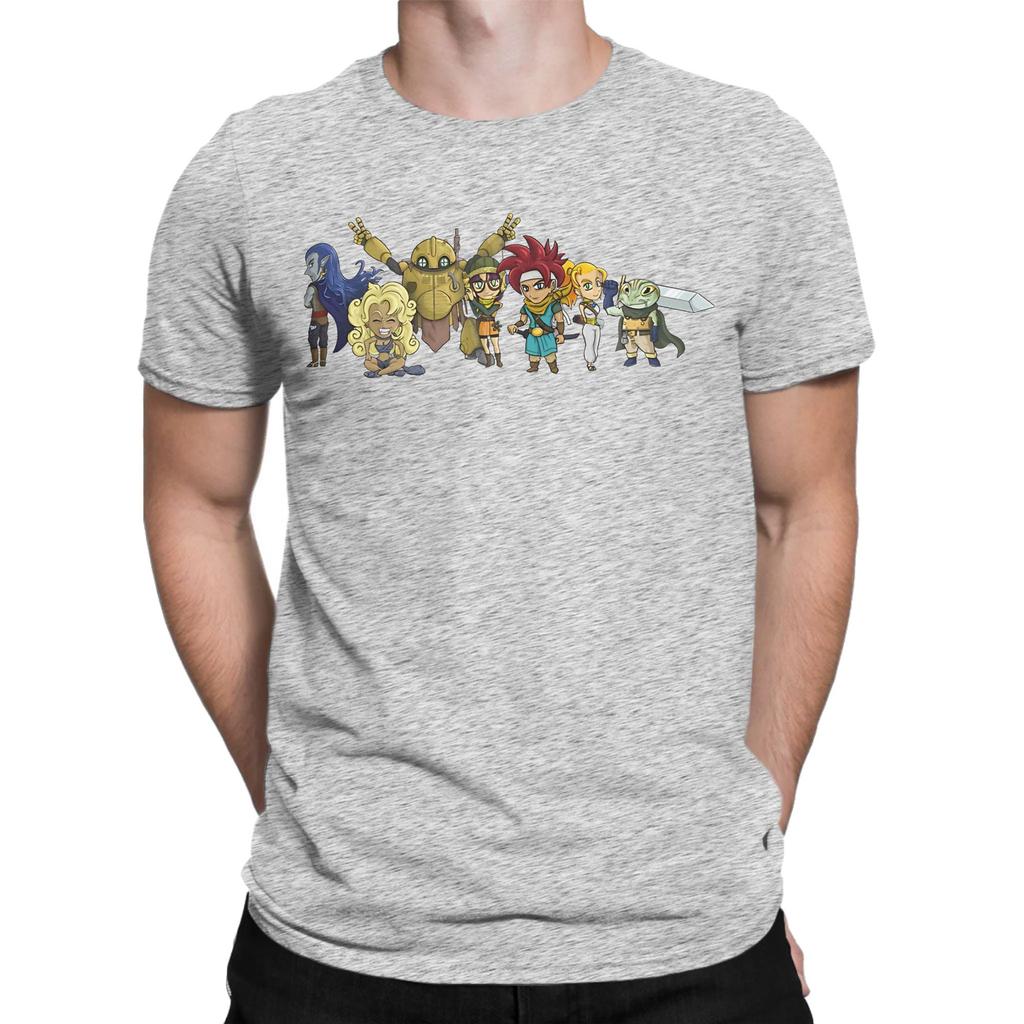 Chrono Cast Novelty 100 Cotton Tshirt Chrono Trigger Tops Tees For Unisex