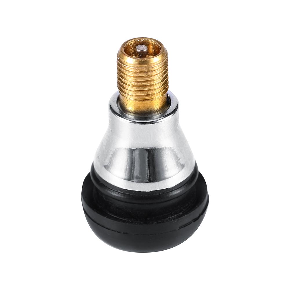 1pcs TR412 AC Tire Valves Brass Chrome Tubeless Wheel Valve for Cars Motorcycles