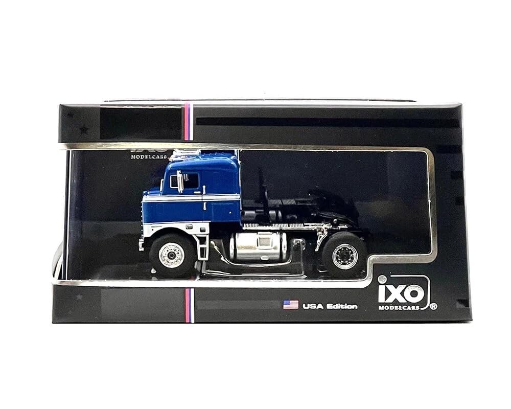 IXO 164 Kenworth Bullnose 1950 Blue Trailer Head IXO Models Bullnose [Used]