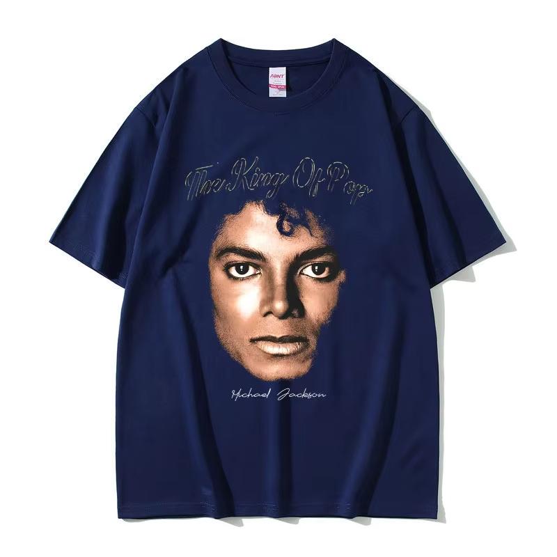 The King of Pop Michael Jackson Graphic Tshirt Men Women Fashion Casual Vintage T Shirts Tops Unisex Gothic Rock Streetwear