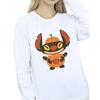 Disney Womens/Ladies Lilo & Stitch Pumpkin Costume Sweatshirt