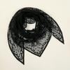 New Arrival Lace Embriodery Shawl Classic Spanish Style Lace Mantilla Embroidery Triangular Catholic Church Veil For Women