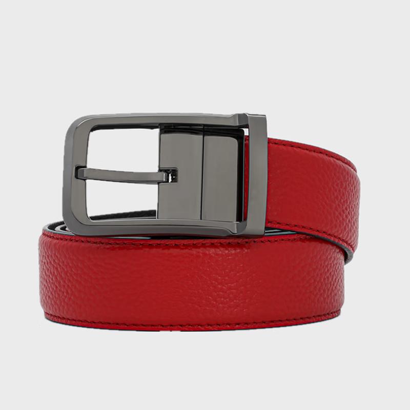 

Мужской кожаный ремень Sheraton с пряжкой-булавкой 110cm