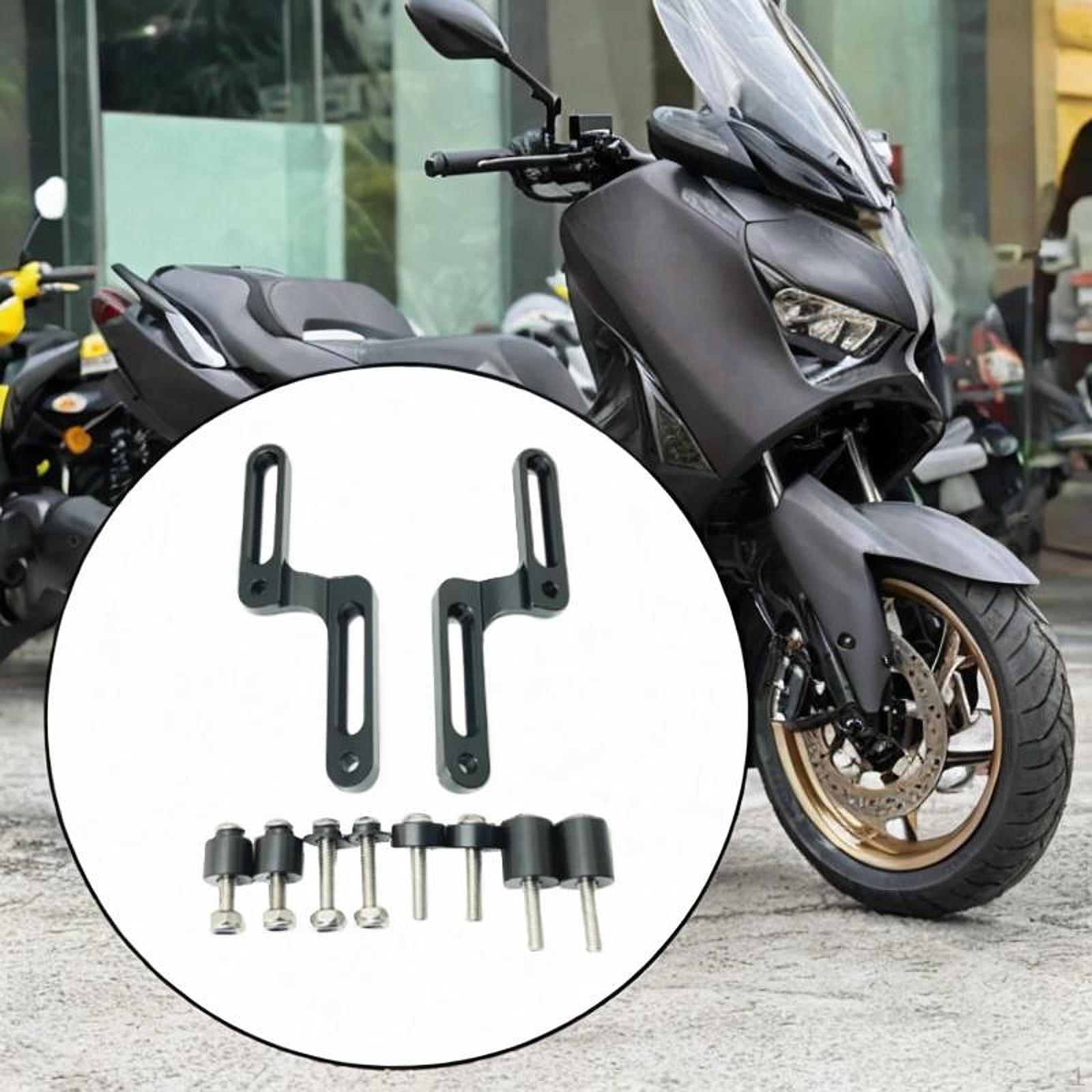 Запасная часть для регулировки ветрового стекла мотоцикла, простая установка, прочный и надежный кронштейн для ветрового стекла Black