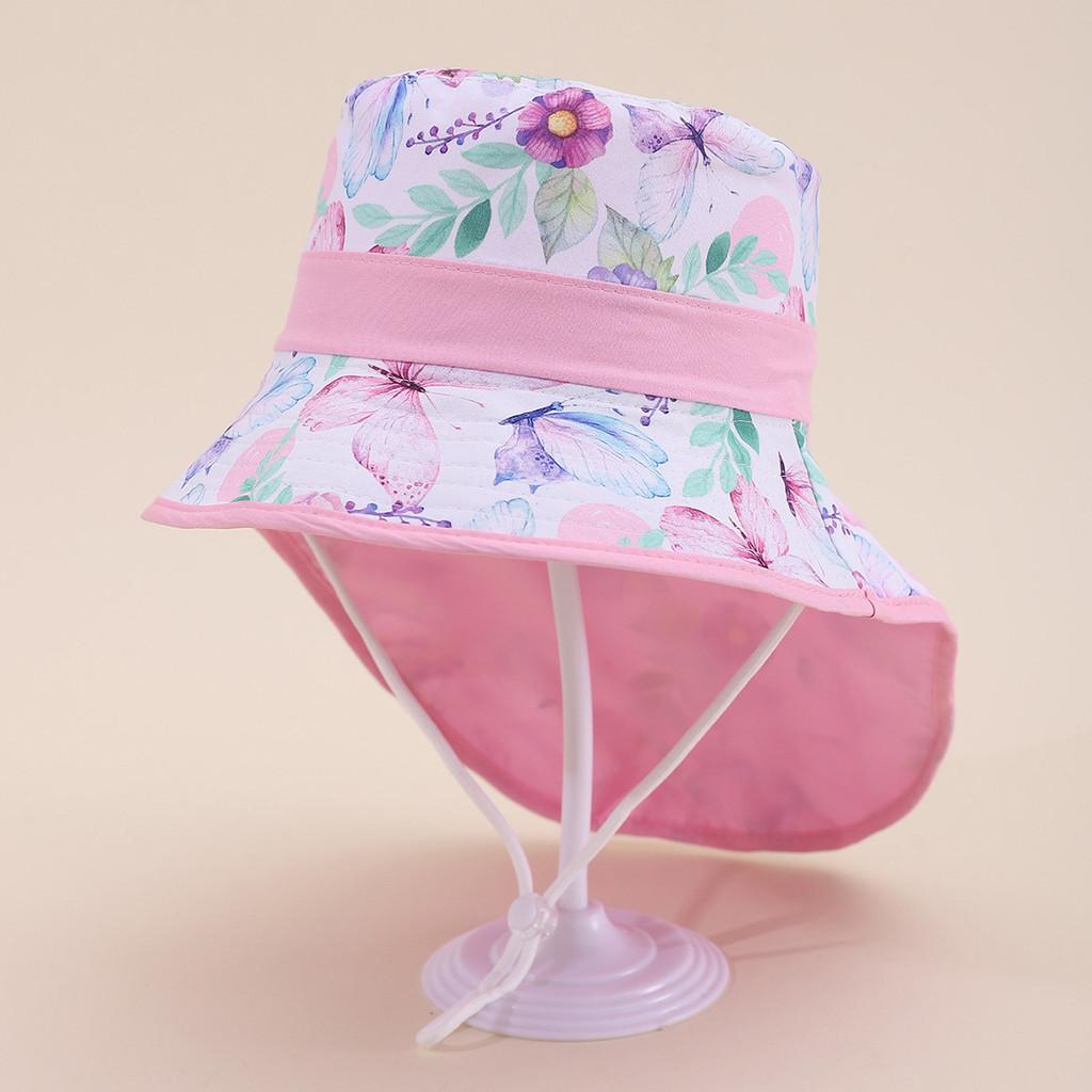 Unicorn Kids Fisherman Hat With Wide Brim For Summer Beach Sun Protection
