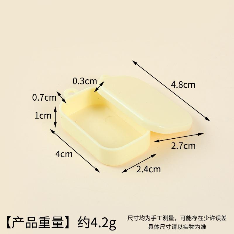 Mini Miniature Simulation Plate Small Bowl Tableware Diy Food Play Accessories Mini Container Play House Kitchen Toys