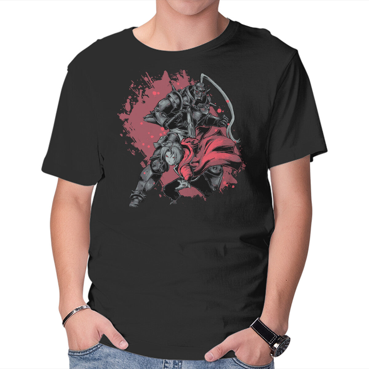 Unisex Crew Neck T-Shirt A Brotherhood Graphic Short Sleeve Casual Tee XXXL